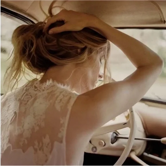 Doen Cream Lace Mini Dress - Picture 4 of 11